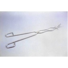 PINZA PARA CRISOL CROMADA DE 45cm DE LARGO. SAT41122400 AE026-A